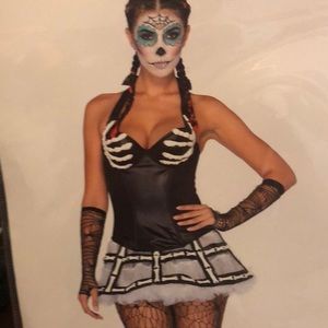 Bony Hands Corset Halloween